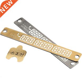 Temporary Car Parking Card Telephone Number Card Notificatio