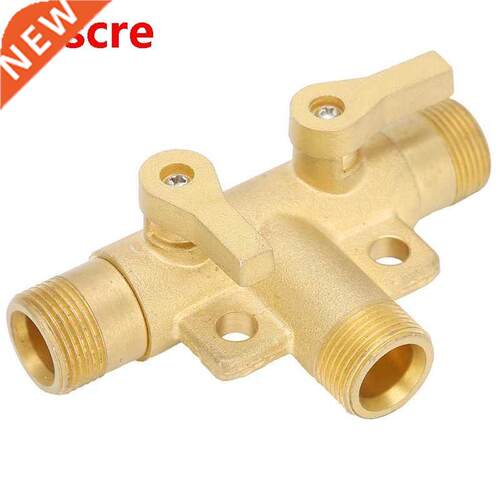 lead agriculture tools Male Thread /2 Tee Joint Ball Valve 3