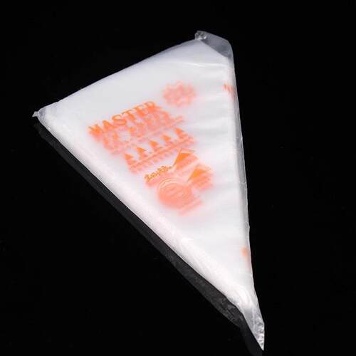 50Pcs Disposable Pastry Bags Icing Piping Fondant Cake Crea