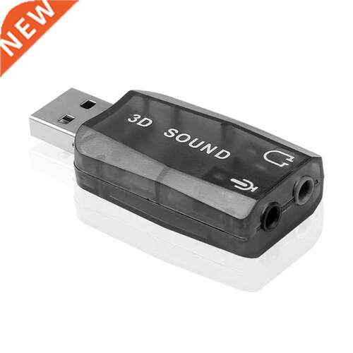 USB to 3.5mm Jack Adapter USB 2.0 to Aux Mic Headphone Exter