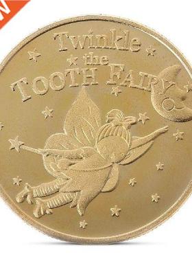Tooth Fary Gold Plated Commemoratve Con Creatve Kds