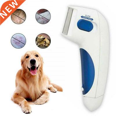 Electric Pet Flea Lice Cleaner Comb Grooming Removal Tools F