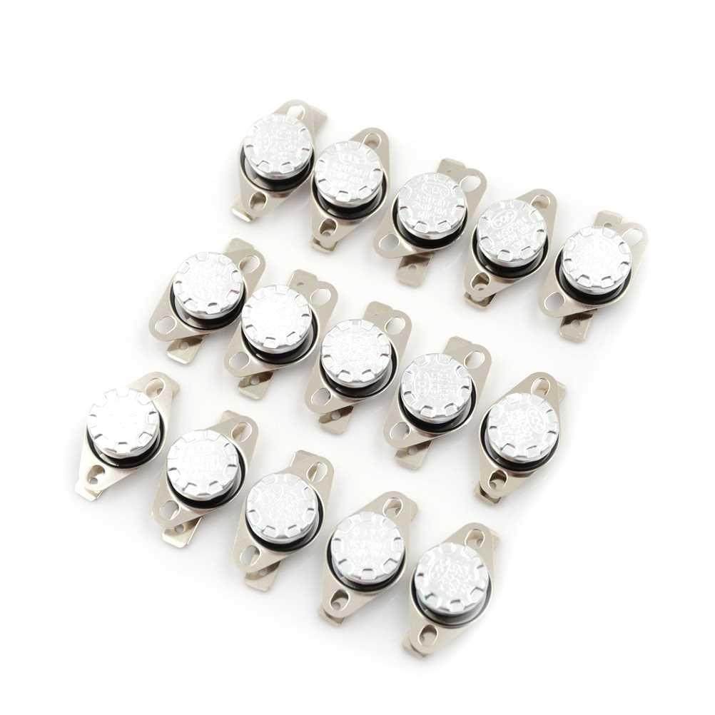 2pcs KSD301 250V 10A Normally Closed NC Thermostat Temperatu
