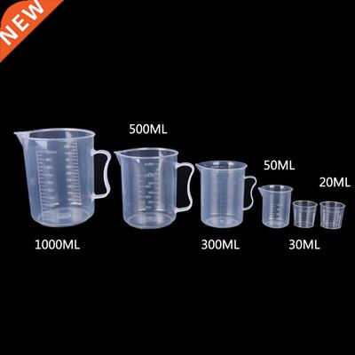 20ml / 30ml /50ml /300ml /500ml/1000ml Plastic Test Measurin