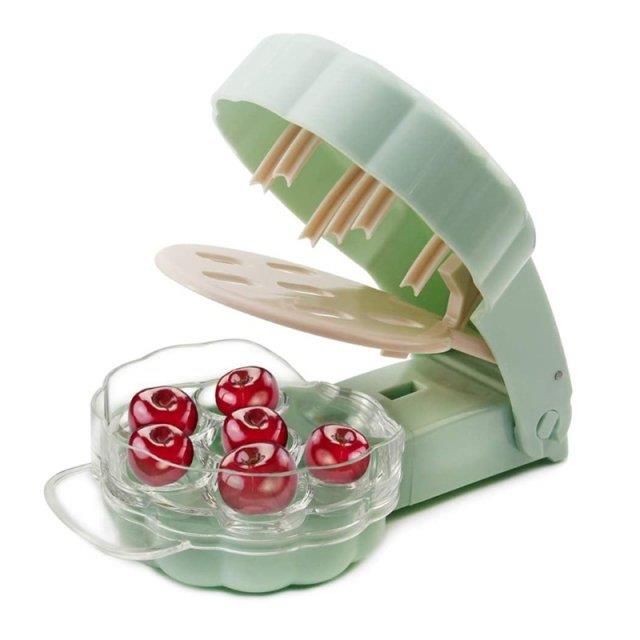 Cherry Pitter Cherry Stoner Corer with 6 Groove Cherries Sto