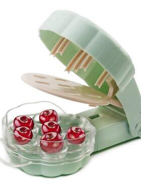 Cherry Pitter Cherry Stoner Corer with 6 Groove Cherries Sto