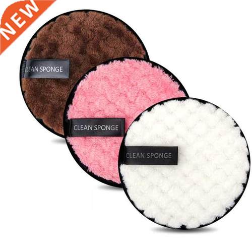 Pcs Fiber eup Remover Pad Reusable Face Clean Sponge Cl