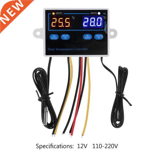 Dual Thermostat for Incubator 10A Digital Heating Cooling Te