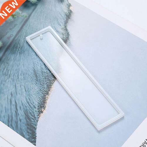 2Pcs/Set Rectangle Soft Silicone Bookmark Mold  Bookmark