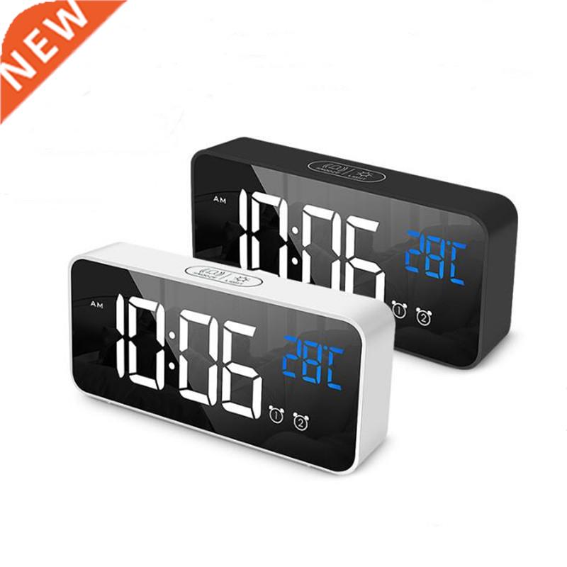Rechargeable Digital Alarm Clock Ve Control Snooze Night
