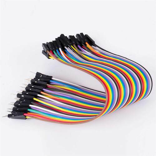 40pcs 20cm 2.54mm Male to Female Dupont Wire Jumper Cable fo