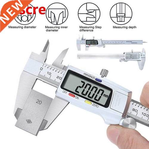 Digital Caliper Stainless Steel Electronic Vernier Calipers