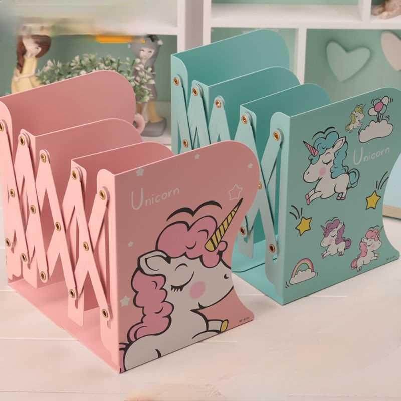 retractable bookends for shelves book support stand adjustab