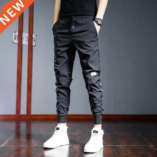 Pants Men's Summer Light Luxury Fashion Brand Thin Cropped P