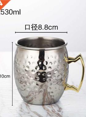 Moscow Mule Copper Plating 304 Stainless Steel Mug Cocktai