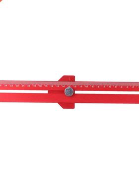 Multifunctional Ruler T-shaped Rulers Woodworking Scriber DI