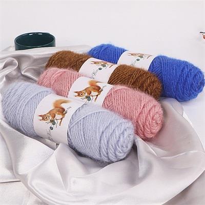 75g/Ball Solid Color Soft Knitting Yarn High Quality Cotton