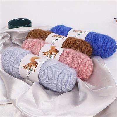 75g/Ball Solid Color Soft Knitting Yarn High Quality Cotton