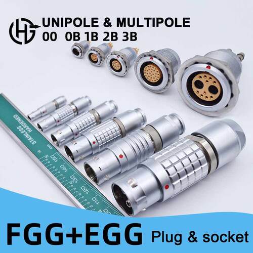 Push pull Cirular self latching Male female 0B 1B 2B 3B ser