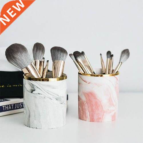 Cosmetics Makeup Brushes Storage Box Cylindrical Case