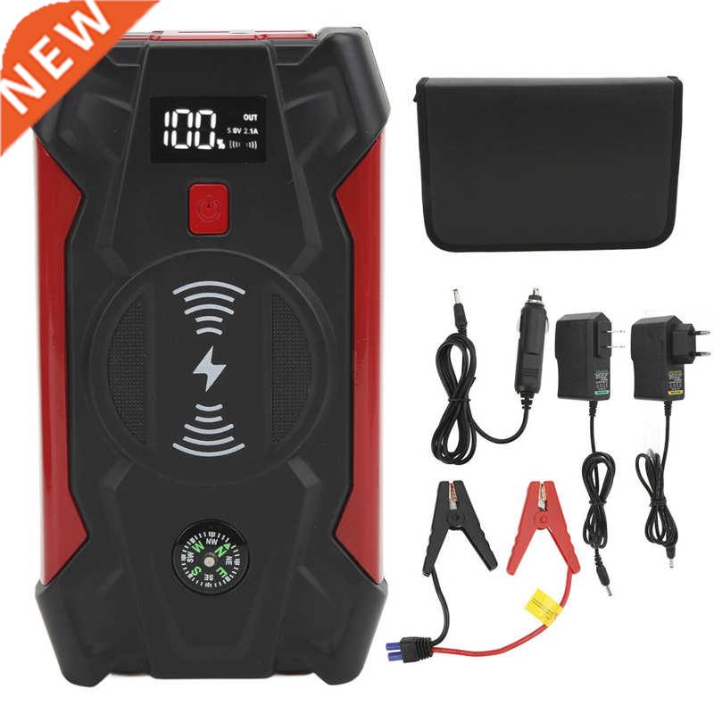 9800mAh Jump Starter 1200A LED Display Wireless Charger Pow