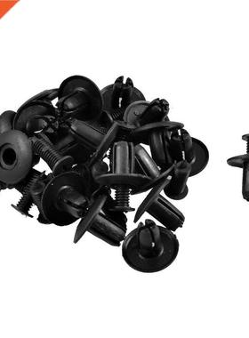 20 Pcs 8mm Hole in Expanding Screw Clips Rivet