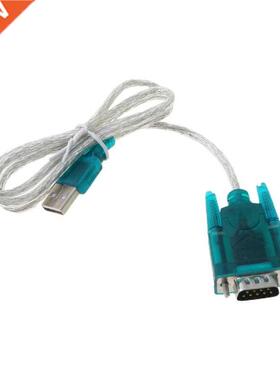 Black USB To RS232 RS-232(DB9) Serial Cable Standard Adapter
