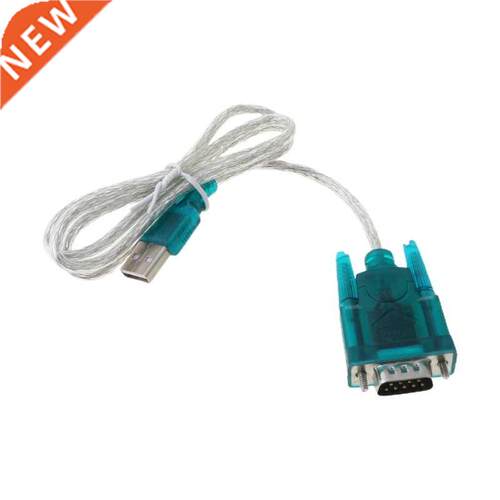 Black USB To RS232 RS-232(DB9) Serial Cable Standard Adapter