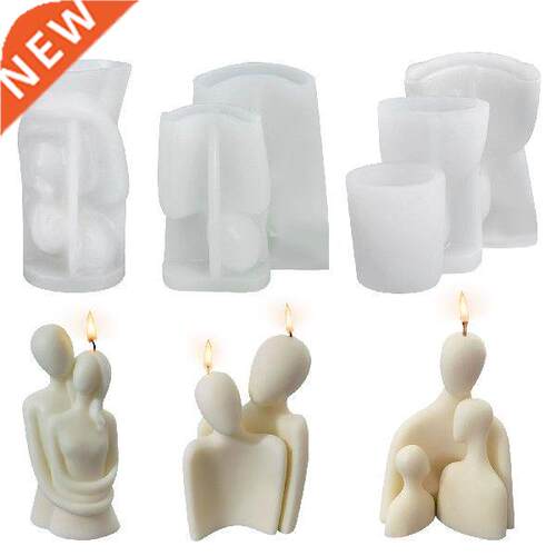 Large D Romantic Couple Portrait Lovers Family Silicone