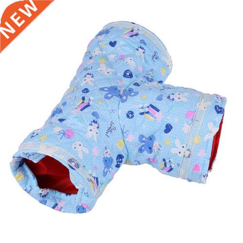 Tunnel Toy Hamster Hedgehog Rabbit Rat Bed Small Pet Birds C