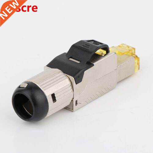Monosaudio Cat 8 RJ45 Connectors Tool Free Easy Jack Shieldi