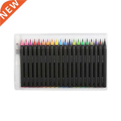 20 Color Premum Pantng Soft Brush Pen Set Watercolor Mark
