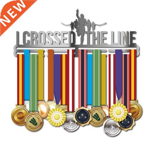 2 Medals Stainless Steel Hder Sport Running Medal Hanger