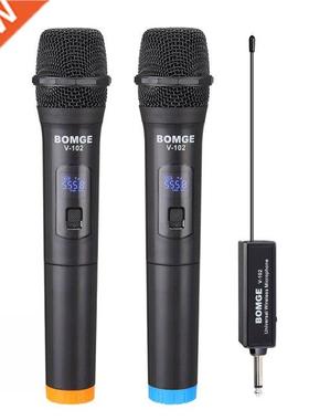 Wireless Microphone Universl VHF 3.5mm 6.35mm Hndheld Mic