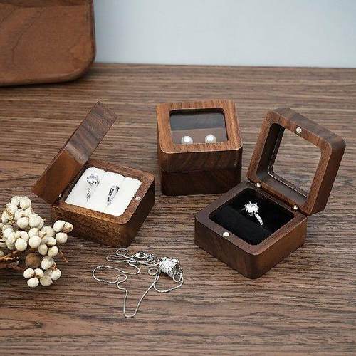 Wood Luxury Jewelry Gift Packaging Box Bracelet Package