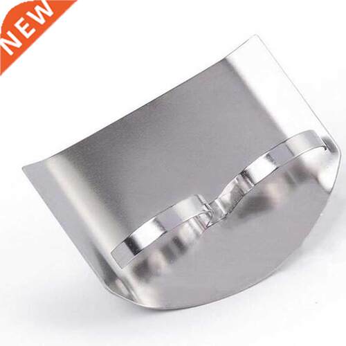 Two-fnger Vegetable Cuttng Hand Guard Stanless Steel Fng
