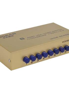 8 Port VGA Switch Video Switcher Box 1920*1440 250MHz 8 in