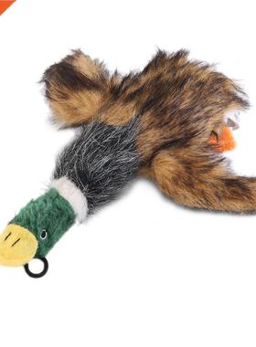 2022 Classic Dog Toys Stuffed Squeaking Duck Dog Toy Plush P