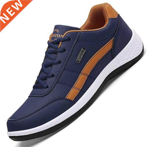 Leather Men Shoes Sneakers nd Casual Shoe Italian Breathable