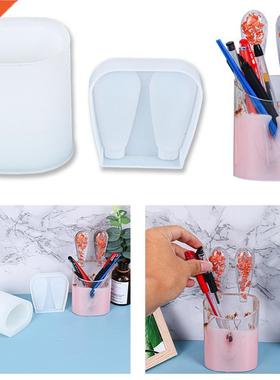 No Odor 1 Set Practical DIY Pen Holder Silicone Mold