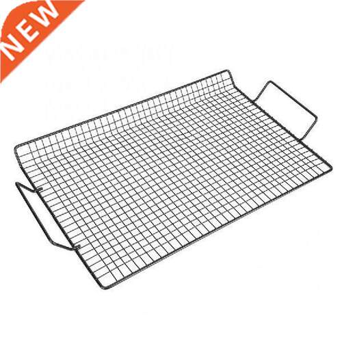 Barbecue Mesh Handle Iron Non-Stick BBQ Rack Camping