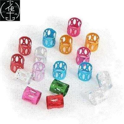 wig accessories beads dredlock rasta braid hair beads 100