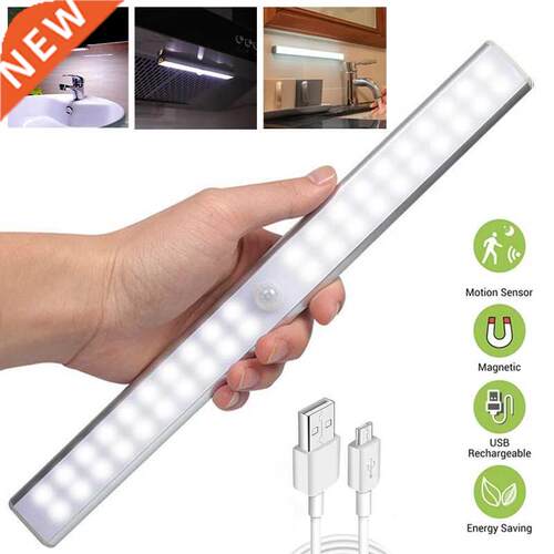 USB Rechargeable Motion Sensor Light LED Night Lights Bedroo