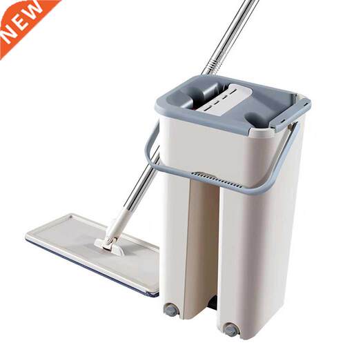 2 In 1 Cleaning&Dehydration Mop Dry Wet Floor Mop With