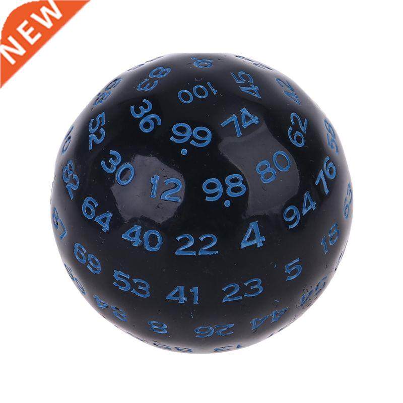 100 sides polyhedral dice d100 multi sided acrylic dices for