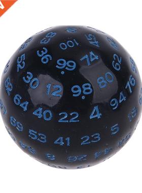 100 Sides Polyhedral Dice D100 Multi Sided Acrylic Dices for