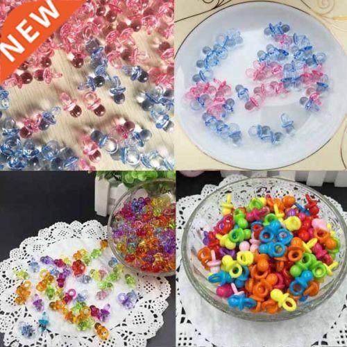 Super Deals 50pcs Pink Blue Mini Pacifiers for Girl Baby