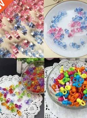 Super Deals 50pcs Pink Blue Mini Pacifiers for Girl Baby
