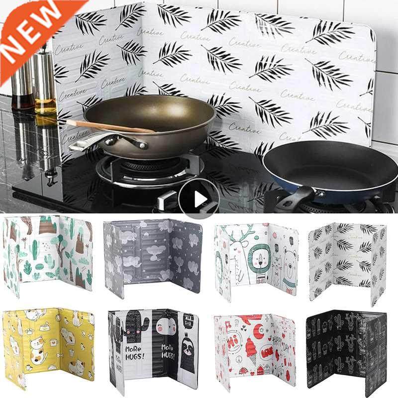 Kitchen Ggets Oil Splatter Screen Aluminium Foil Plate Gas