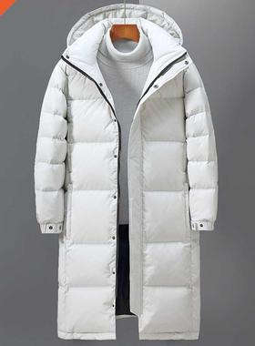 -30 Degrees Winter Hot Thicken Men's Down Jackets 2021 New W